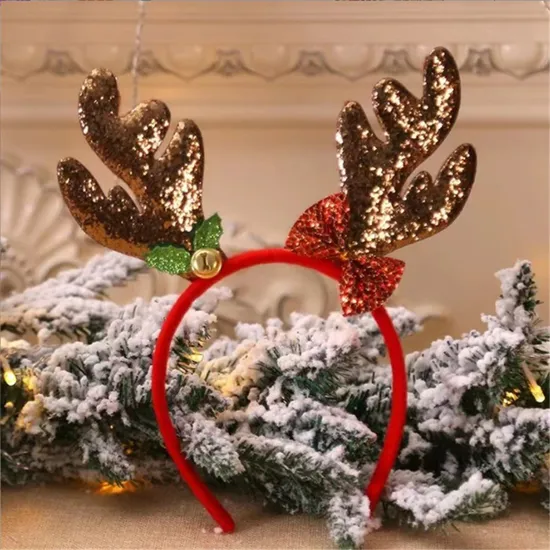 Acquista Gioielli Di Moda Regali Di Natale Decorazione Ornamenti Per Capelli Cerchio Per La Testa